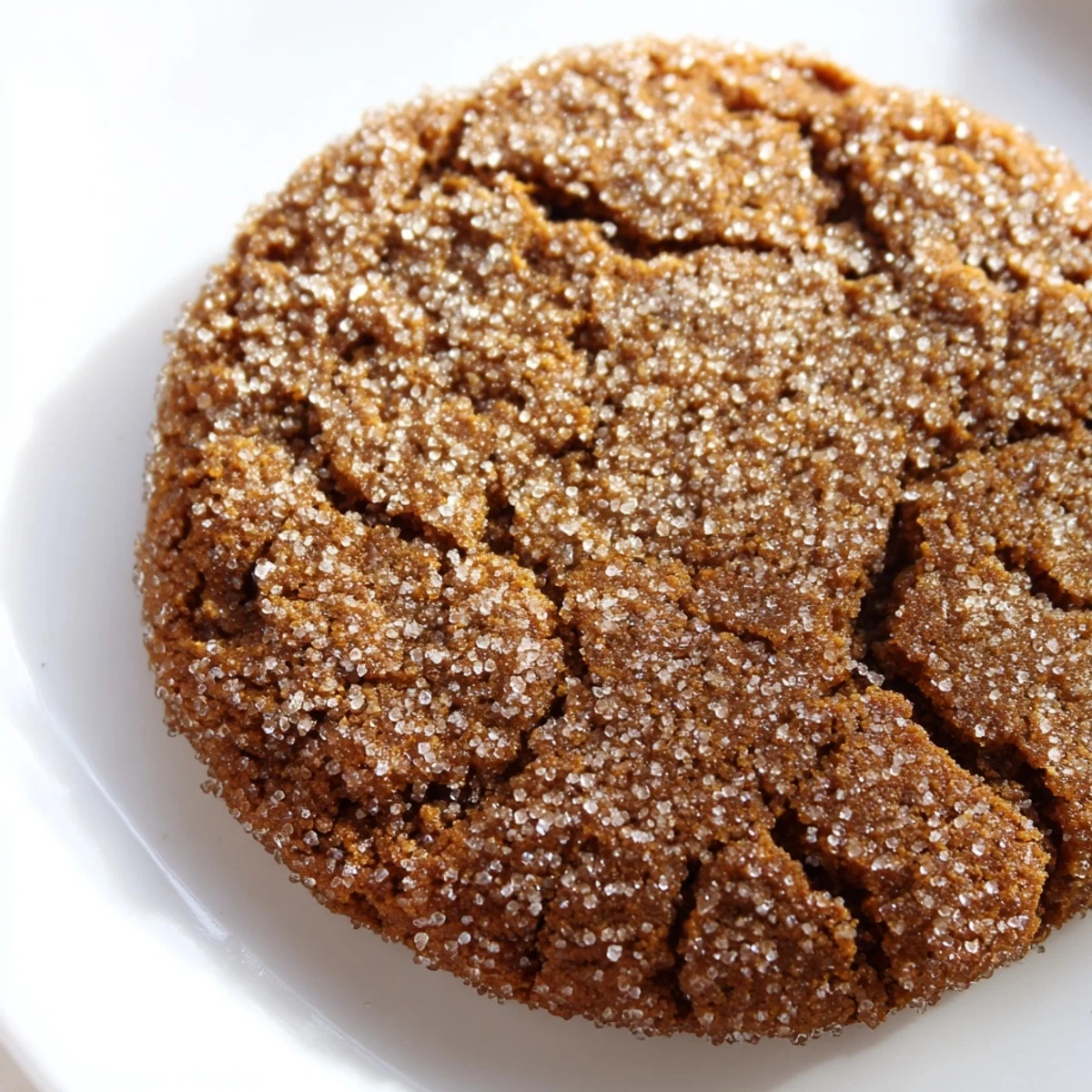 Warm Spiced Molasses Cookies cooling on a wire rack, featuring rich molasses hues and visible flecks of ginger.