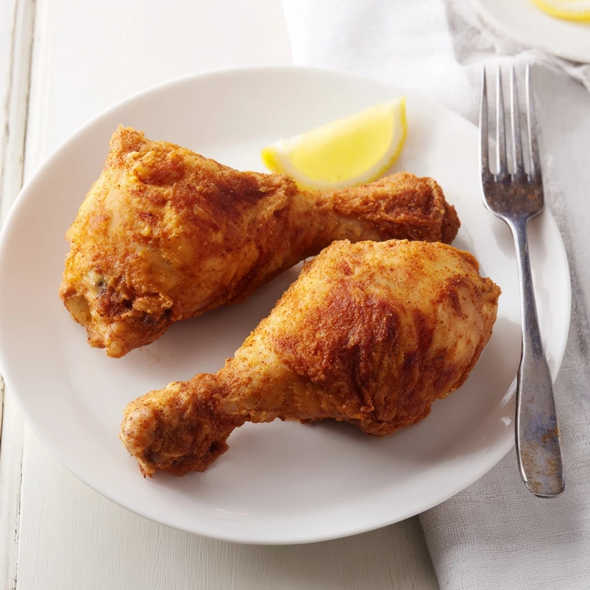 Homestyle Crispy Dinner Chicken Fried plated with crispy edges, ready to enjoy with mashed potatoes and coleslaw.