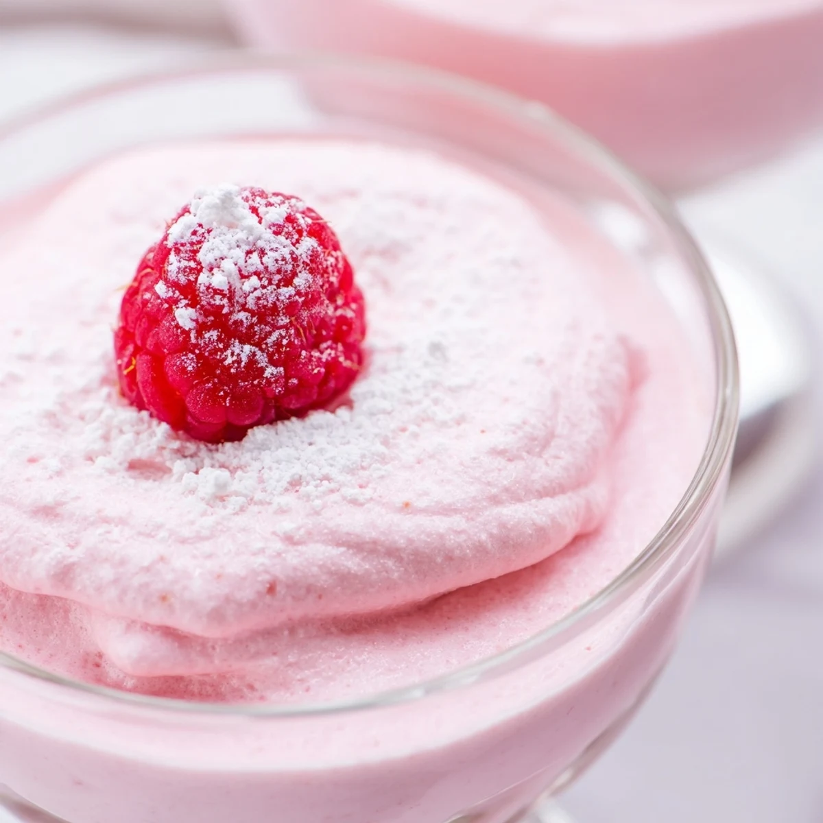 Fresh Raspberry Cloud Mousse