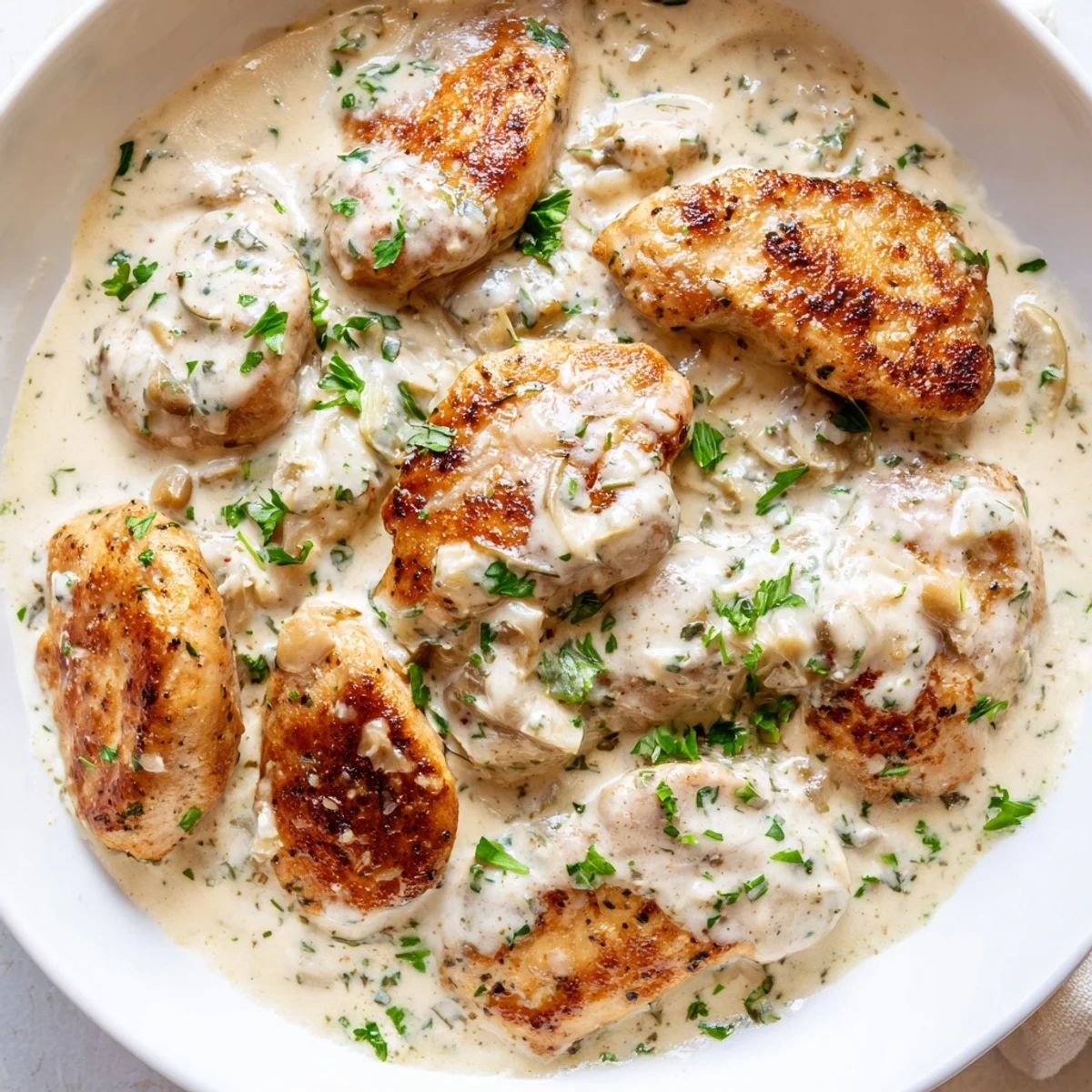 Creamy Garlic Chicken