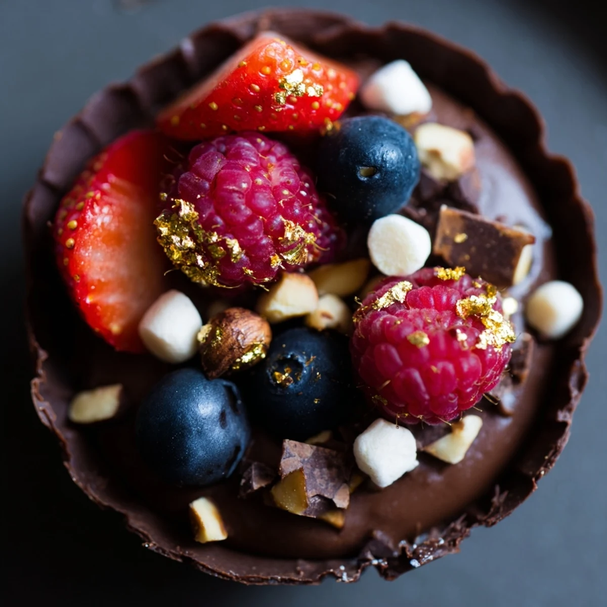 Chocolate Grazing Cups For Sweet Indulgence