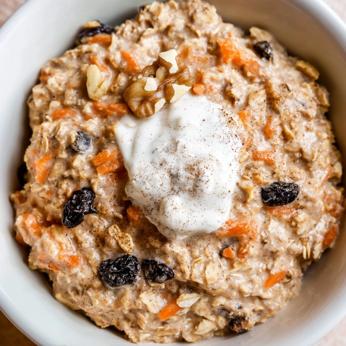 Carrot Cake Overnight Oats