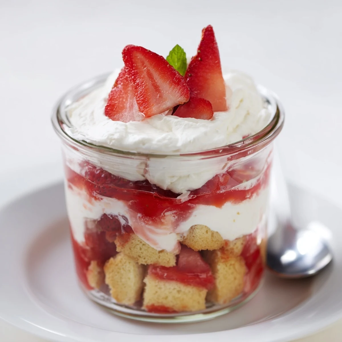 Strawberry Shortcake Trifles