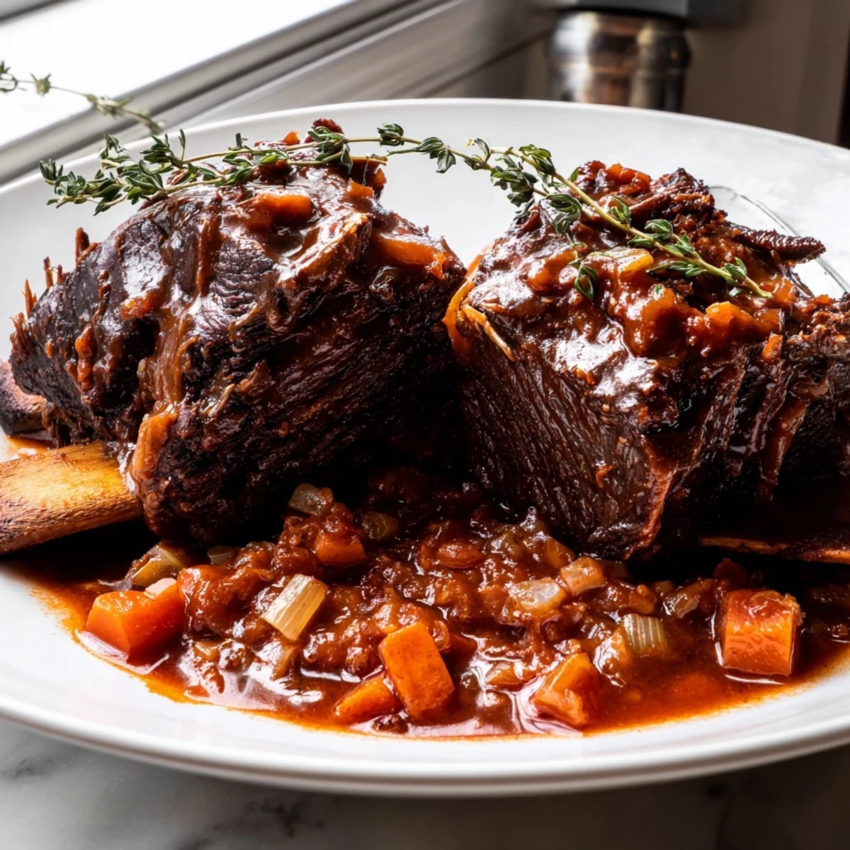 Tender Oven Braised Beef