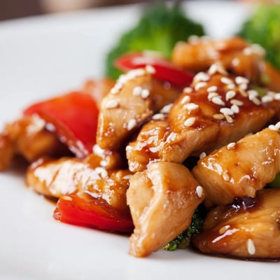 Sesame Soy Chicken Stir Fry