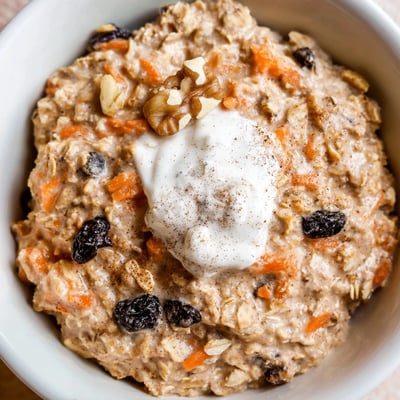 Carrot Cake Overnight Oats