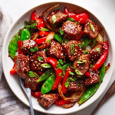 Asian Inspired Cube Steak